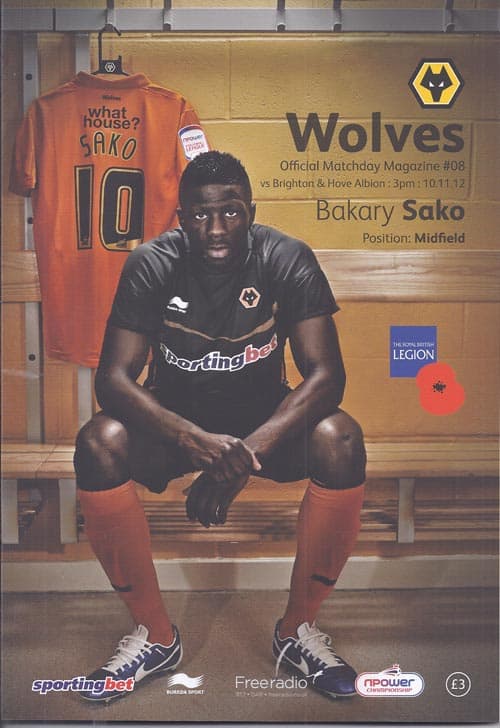 Wolverhampton Wanderers FC v Brighton & Hove Albion FC